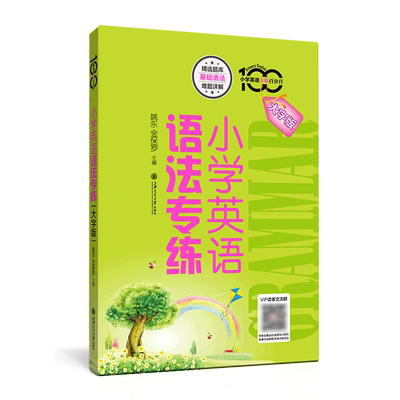 小学英语语法专练大字版小学生通用英语语法学习专项训练语法全解小学英语知识点大全