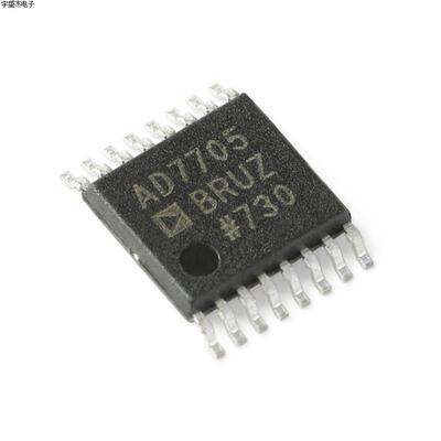 原装正品 AD7705BRUZ-REEL7 TSSOP-16 16位Σ-Δ模数转换器(ADC)