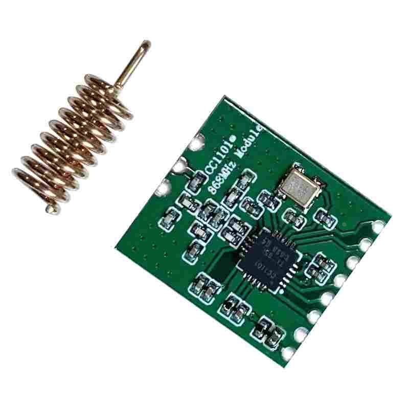 CC1101智能工业无线射频通讯模块SPI收发模块 868MHz小体积贴片型图片