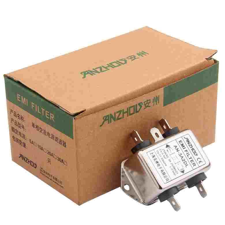 EMI FILTER 3A6A插片式电源滤波器 AN-10A2DL AN-6A2DL AN-3A2DL
