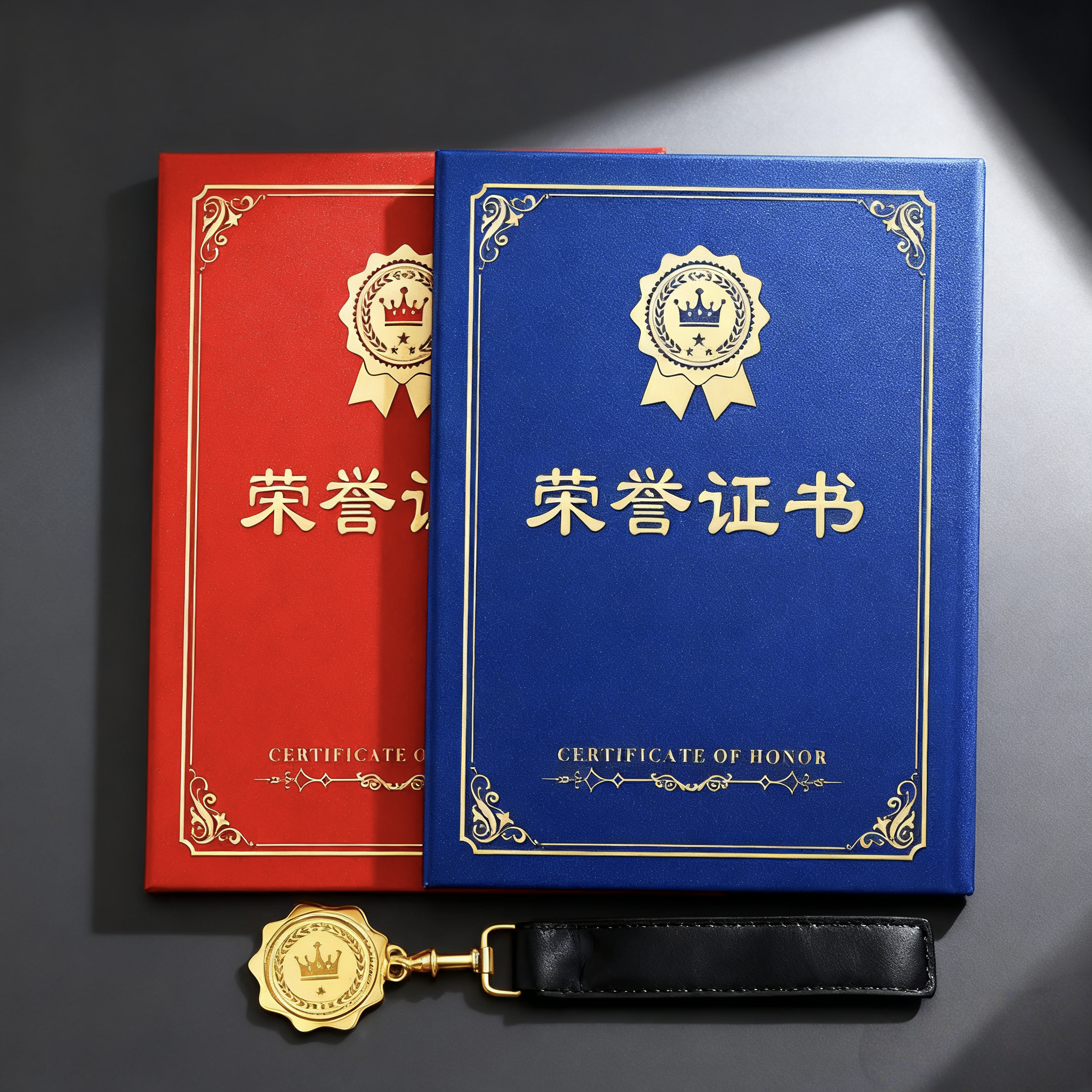 获奖证书荣誉证书外壳定制横款