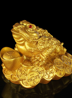 合成树脂中式新款树脂金装饰摆件