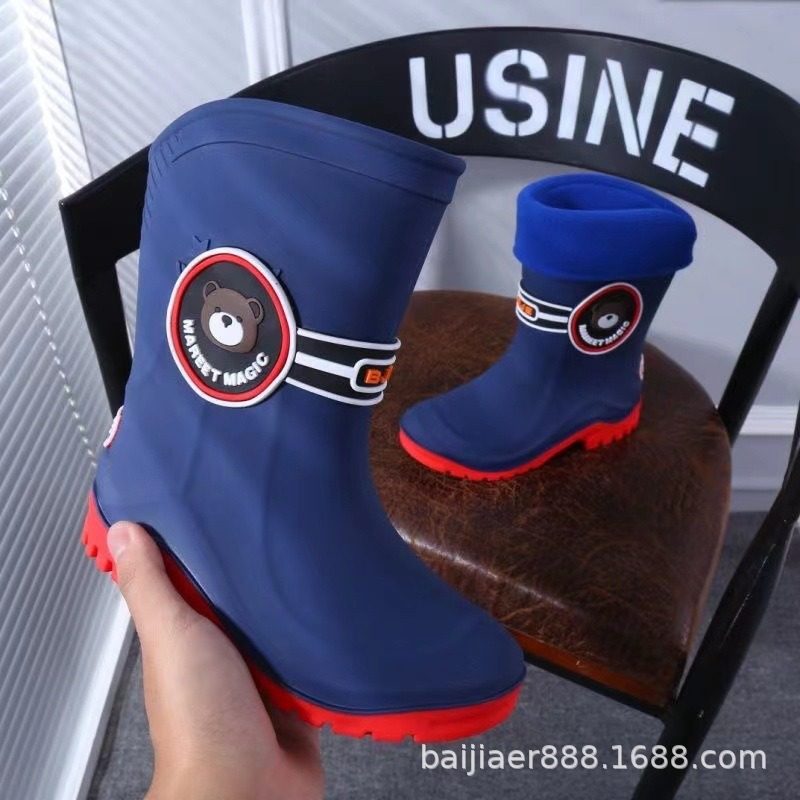 儿童雨鞋男孩防滑超轻纯色上学专用大童雨靴胶鞋防水学生,居家日用,雨鞋/雨靴,淘宝优惠券,粉丝福利购,淘宝优惠卷