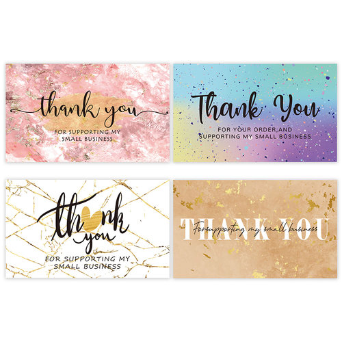 简约感谢卡卡片thankyou写字