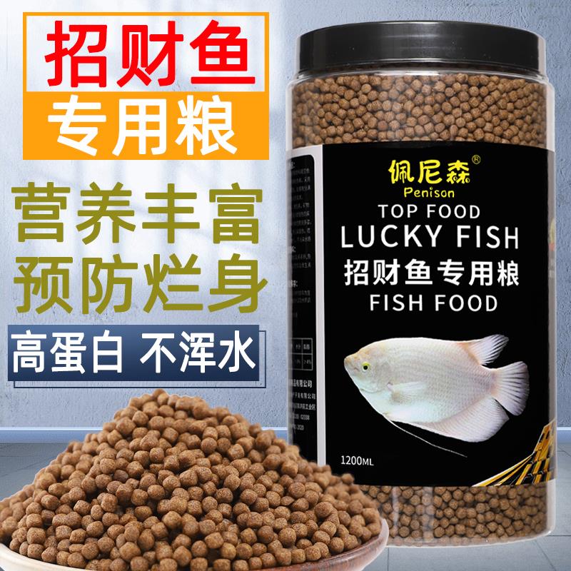 招财鱼饲料专用鱼食抗病防烂身地图鱼战船鱼热带观赏鱼发财鱼鱼粮 餐饮具 一次性餐桌用品套装 原图主图