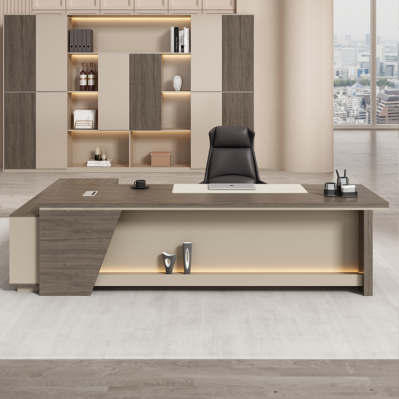 简约现代老板办公桌大班台