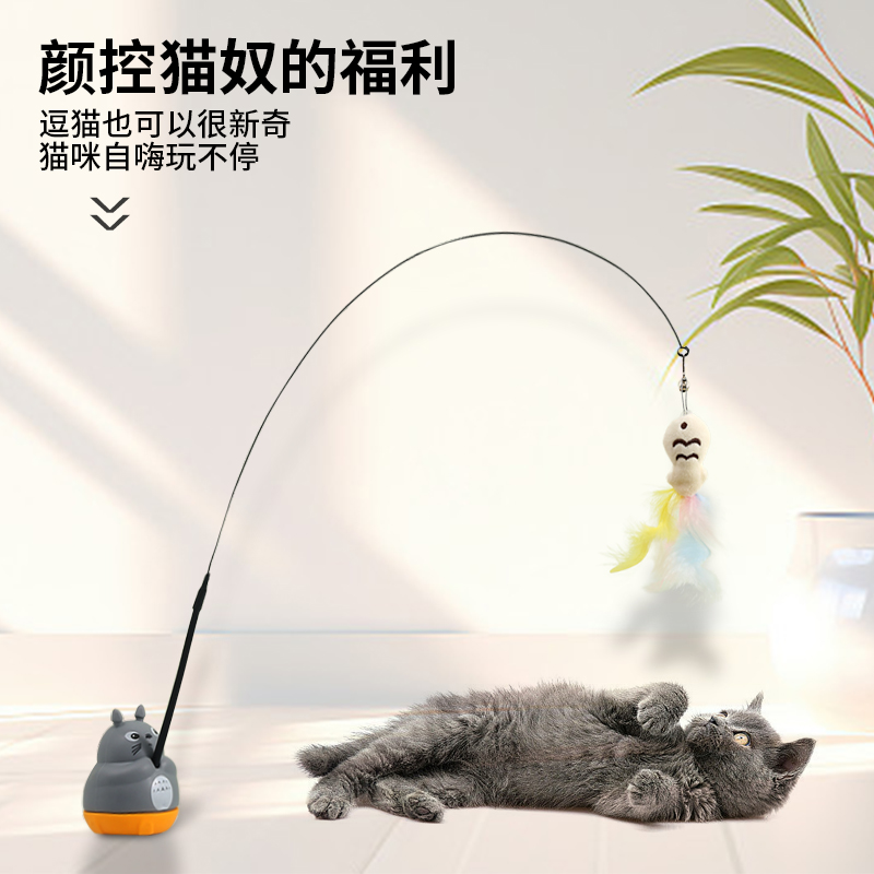 造型独特猫咪自嗨解闷玩具