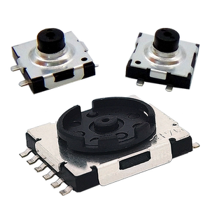 5只|进口轻触按键开关4脚贴片两段式2档相机快门按钮超薄10档波段