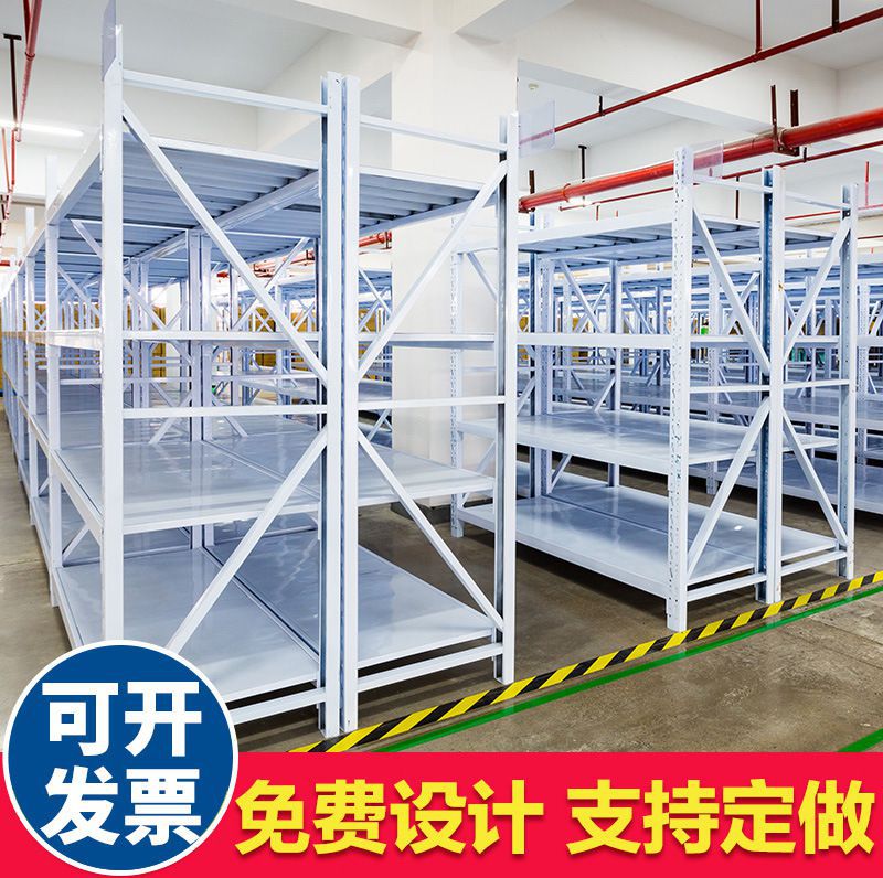 货架置物架多层超市轻型储物架家用展示架重型仓库仓储落地铁架子