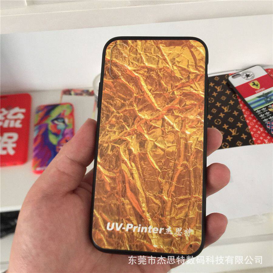 彩绘光油手机壳uv喷绘机3d浮雕手机壳印刷机小型uv打印机厂家直销
