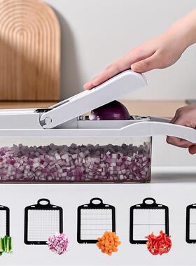 厨房切丁切TM221神器洋切葱块丁粒切水果菜机家用刨丝器切菜切器