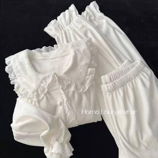睡衣女秋冬减龄少公主美女保绒暖家居服加厚海岛日系网YQW红甜睡
