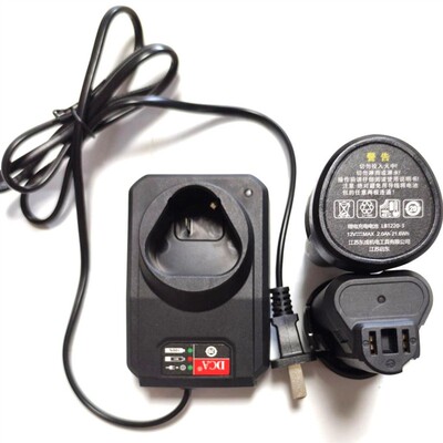 东成12V无刷双速充电钻电动螺丝刀手钻10.8V锂电池充电器LB1220-3