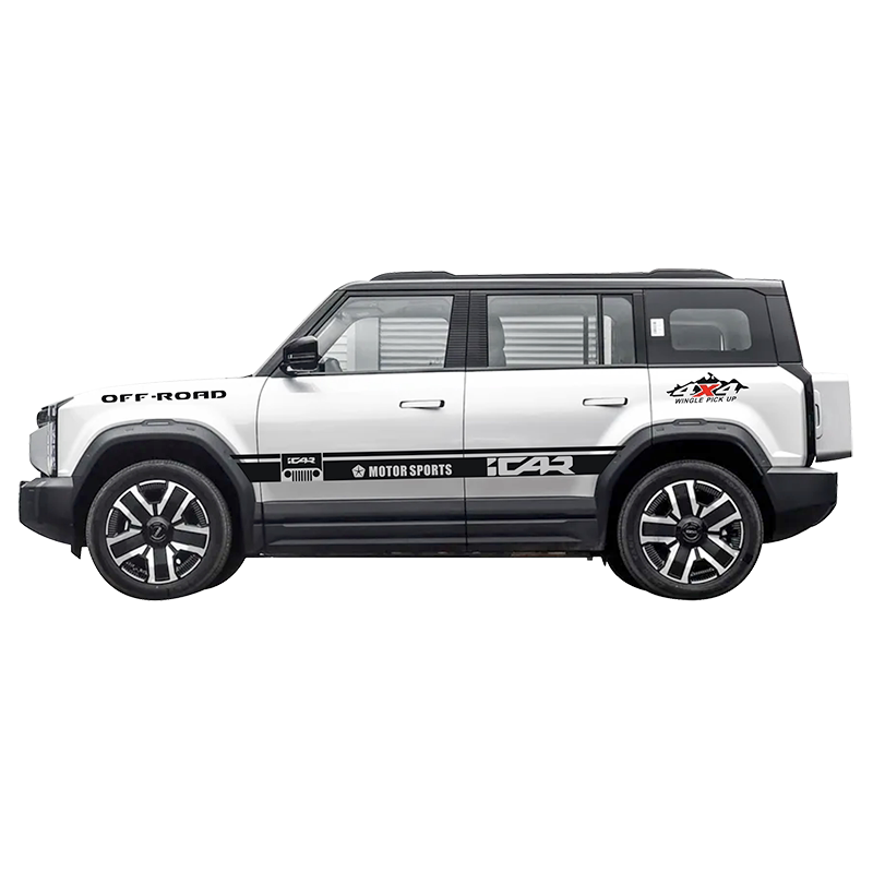 适用于奇瑞ICAR03车贴拉花