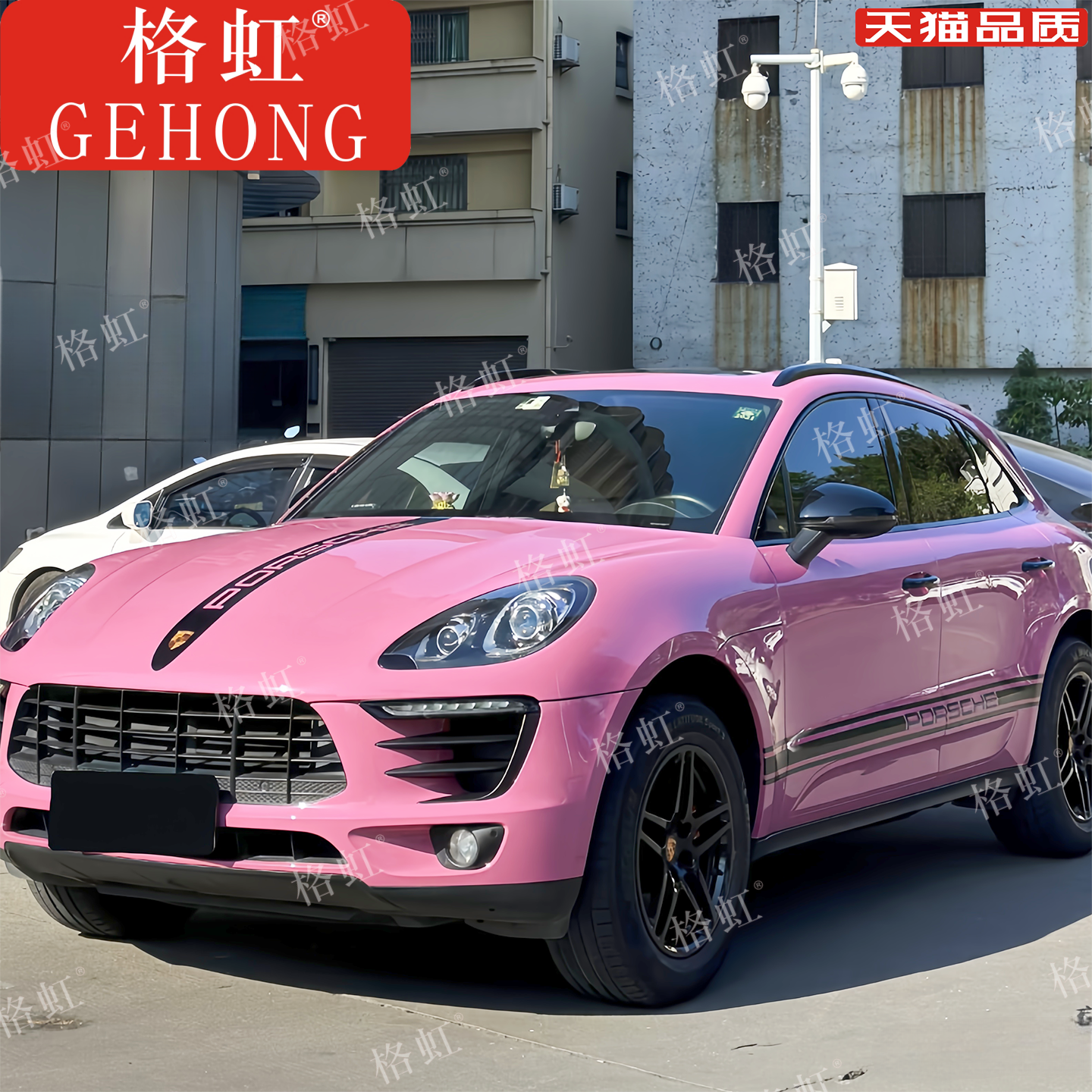 保时捷Macan车贴拉花玛卡迈凯