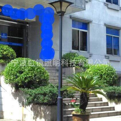 自己工厂庭院灯虹镜照明余姚厂家LED庭院灯景观庭院灯路灯