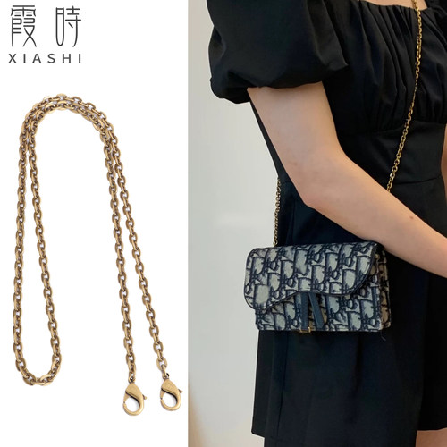 包包古铜链子单肩斜挎改造配件