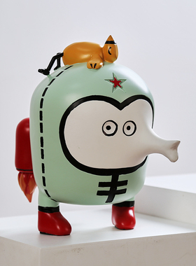 摆件儿童房卡通树脂现代简约