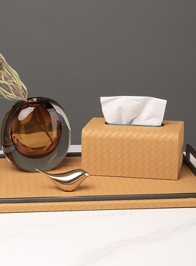 长方形茶几样板间梳妆台收纳托盘