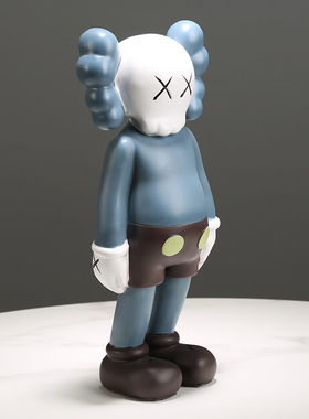 现代潮牌雕塑树脂摆件样板房