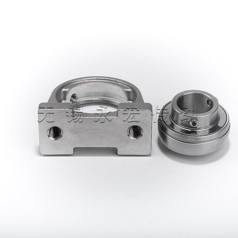 不锈钢外球面轴承窄脚轴承座SUCPA202 203 204 SPA205 206 207208