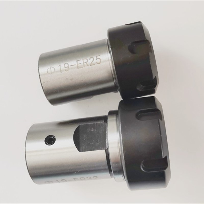 电动机改钻孔机ER钻夹头多轴钻打孔攻丝连接杆转换套轴套ER25ER32
