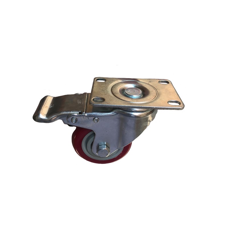 输送带配件脚轮安装支架小型流水线3寸脚轮固定座6262型材连接板