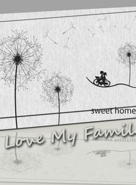 遮挡装饰画自粘电表箱贴纸弱配电箱贴墙贴纸配电箱画多媒体贴F113