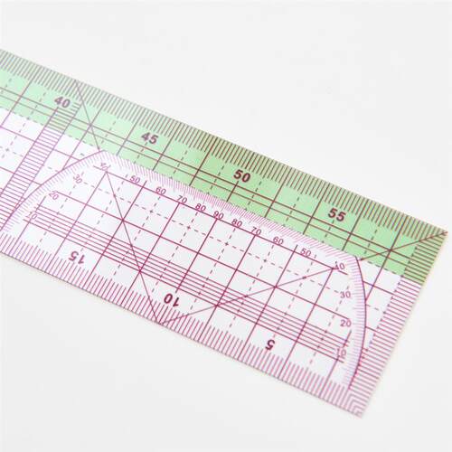 迪涵/DIHAN 3023 放码尺30cm比例1/2 服装尺打版尺 裁剪尺 比例尺
