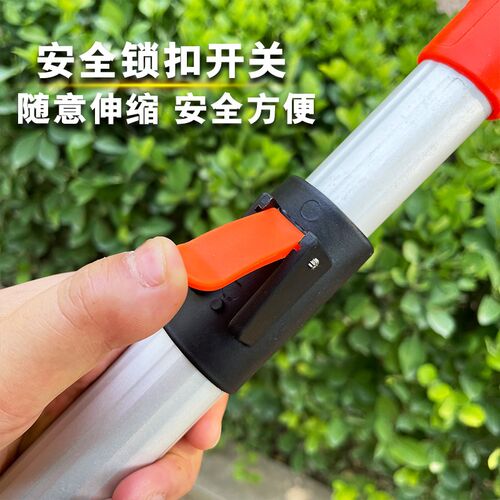 进口黑狐狸加长伸缩绿篱剪篱笆剪冬青剪大平剪绿化带专用修枝剪刀