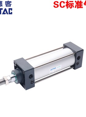 亚德客大推力SC标准气缸SC40X25X50X75X100X125X150X175X200X250S