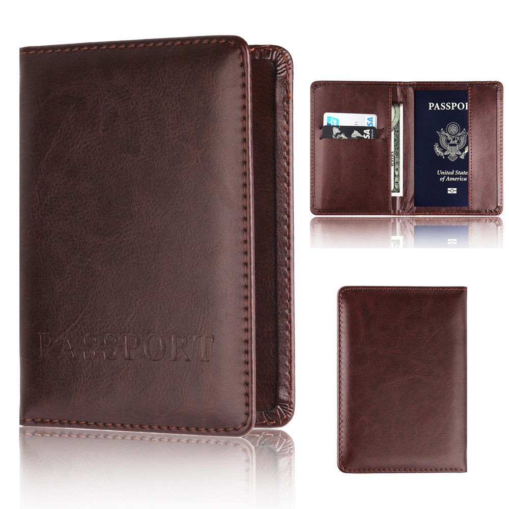 Card Holder Purse Multi-function Bag Cover on the passport