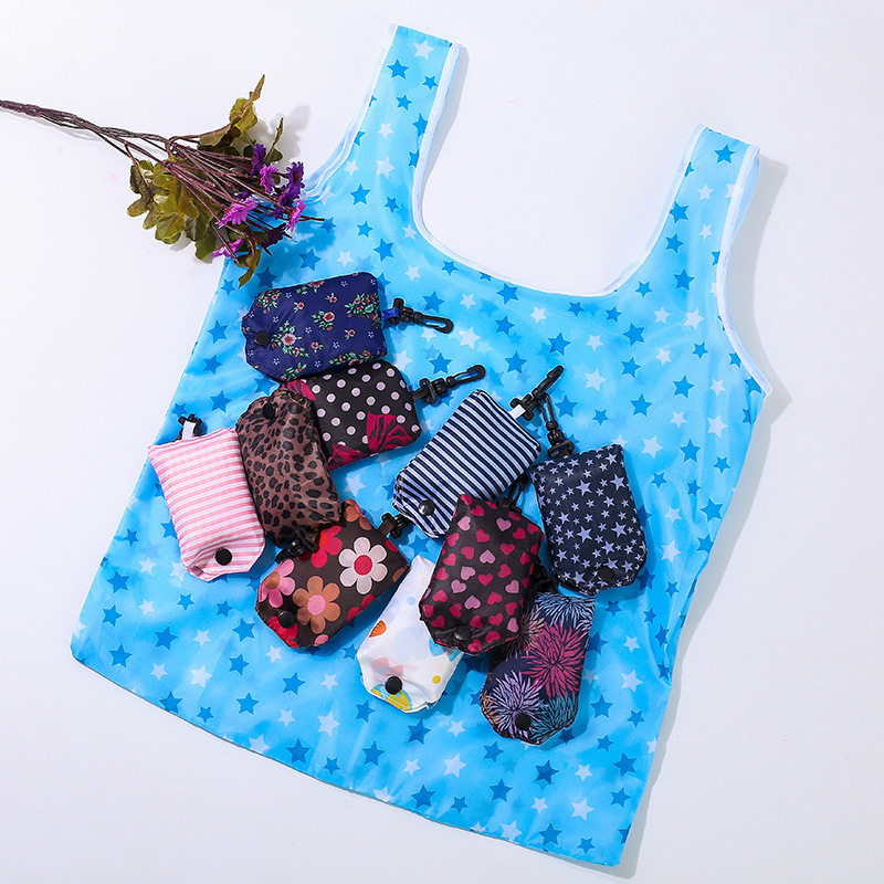 Printing Folding Recycle Handbags Home Organization Tote Bag