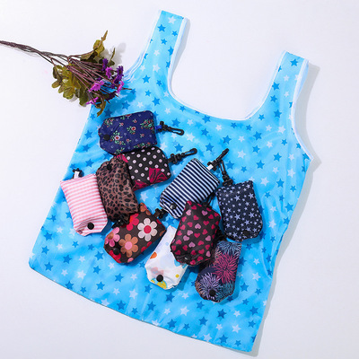 Printing Folding Recycle Handbags Home Organization Tote Bag