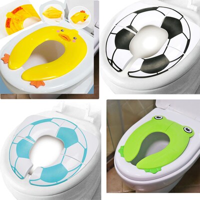 Baby Travel Folding Potty Seat toddler portable Toilet Train