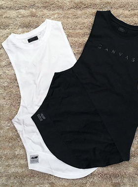 Muscle tank tops men gym vest fitness bodybuilder singlet