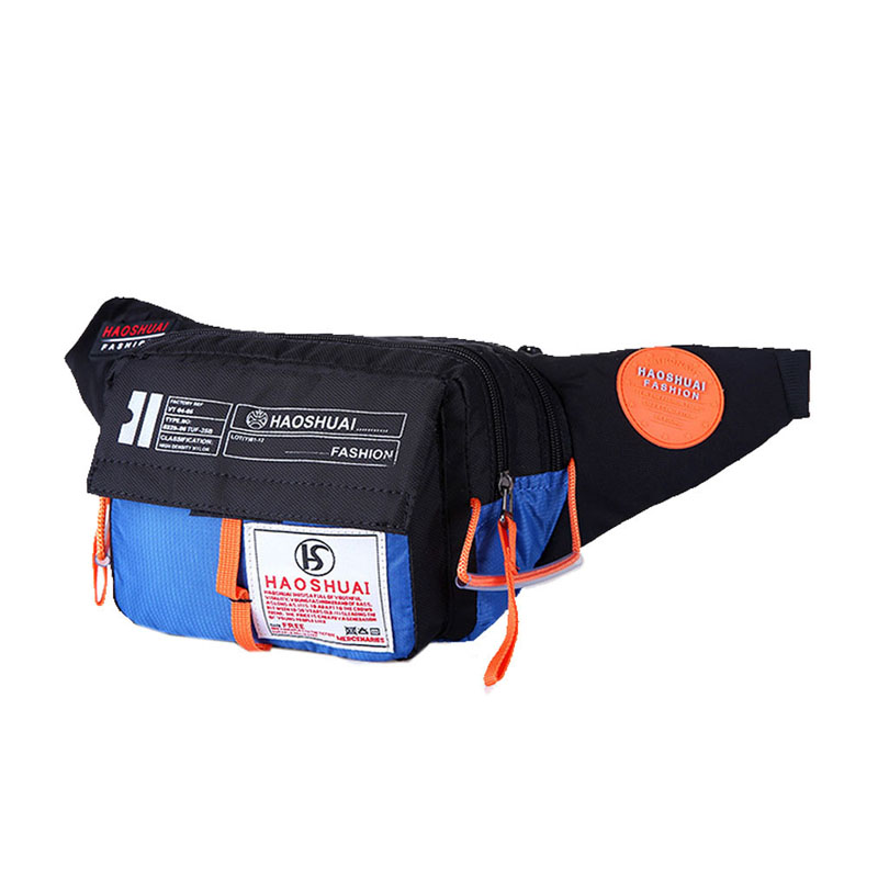 2021 Men Waterproof Nylon Fanny Pack Waist Bag Hip Bum Belt