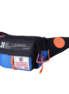 2021 Men Waterproof Nylon Fanny Pack Waist Bag Hip Bum Belt