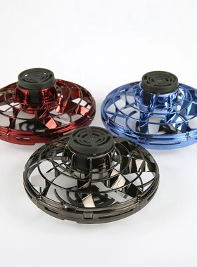 Mini Drone LED UFO Type Flying Helicopter Spinner Fingertip
