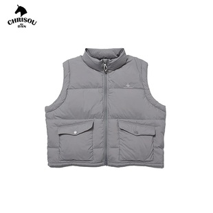 chrisoubydan欧阳丹2025秋冬新款羽绒马夹