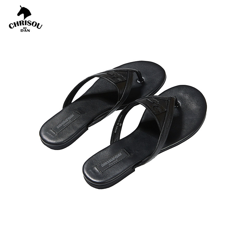 chrisoubydan欧阳丹2025早秋限定系列新款羊皮质夹脚方根拖鞋,女鞋,人字拖,淘宝优惠券,粉丝福利购,淘宝优惠卷