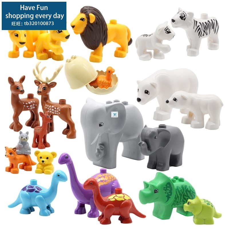Duplo Animals Series Set Big Size Building Blocks