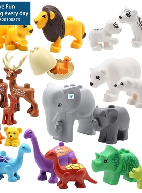 Duplo Animals Series Set Big Size Building Blocks