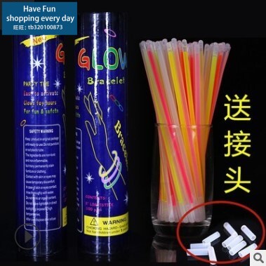 100pcsflashing stick fluorescent bracelets,glow sticks