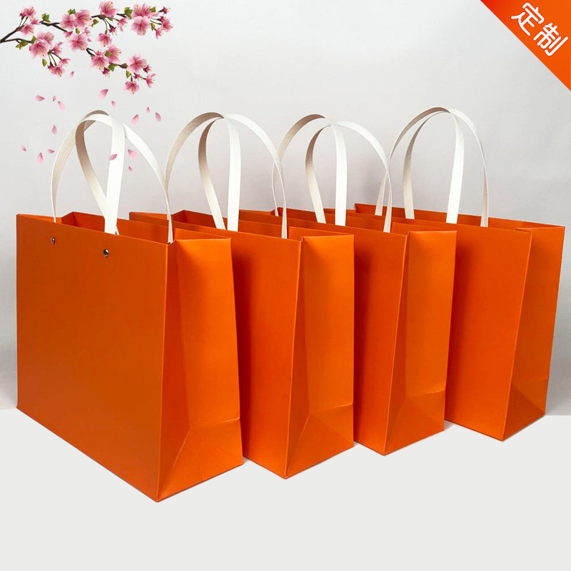 手提袋定制礼品袋服装店手拎袋子饰品包装袋礼物纸袋定做茶叶纸袋