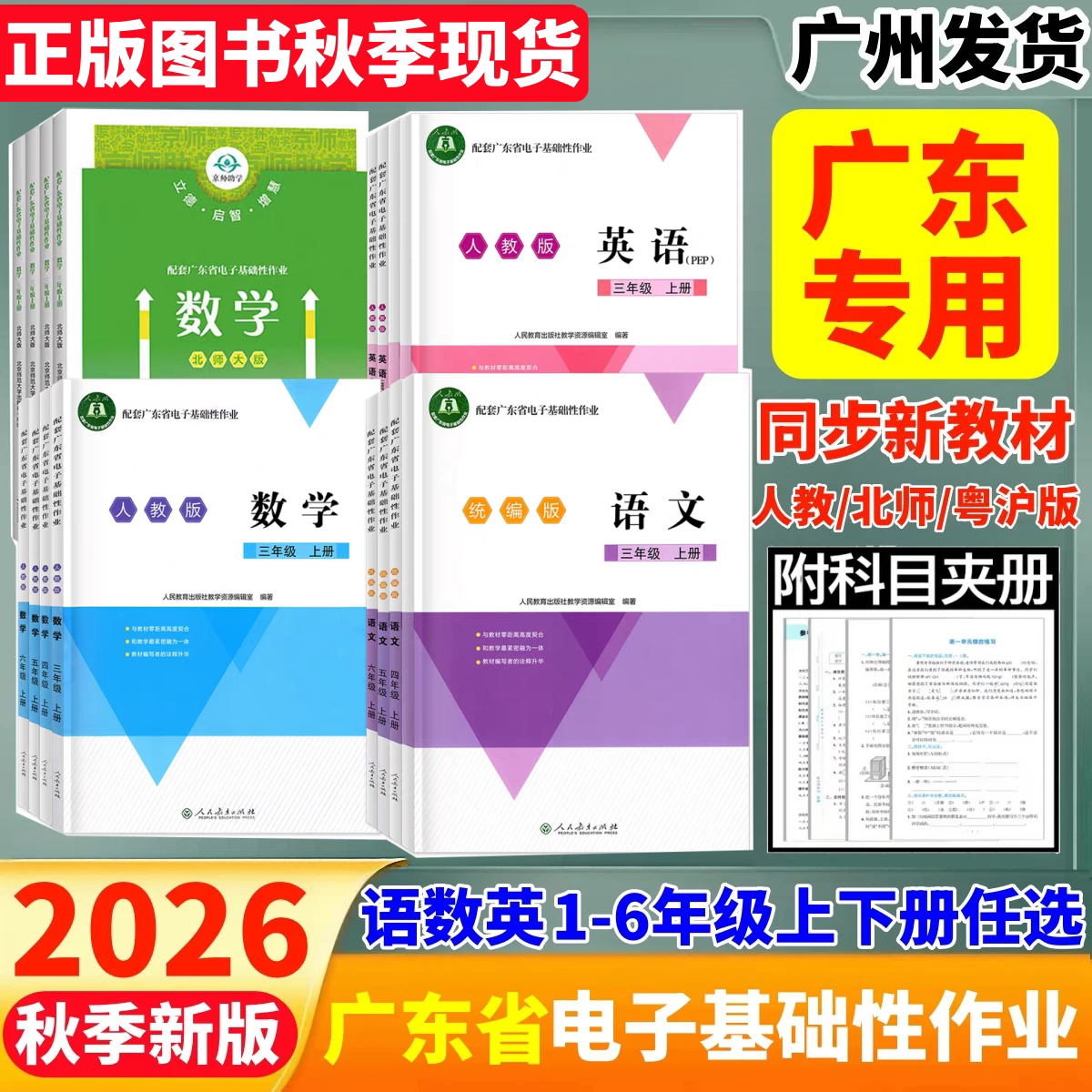 2026配套广东省电子基础性作业
