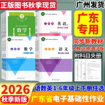 2026配套广东省电子基础性作业