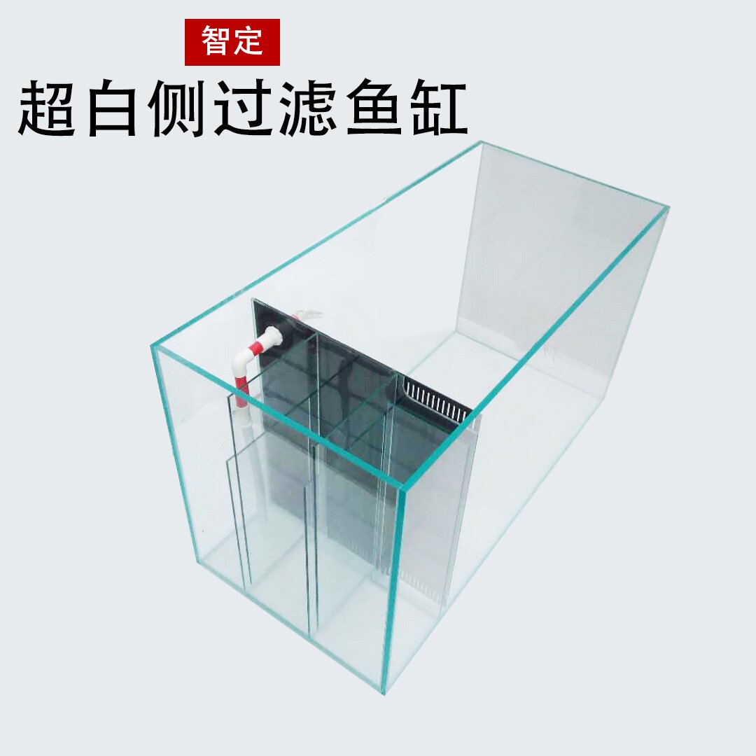 超白玻璃侧滤鱼缸客厅玄关家用鞋柜生态缸大型o锦鲤地缸套餐