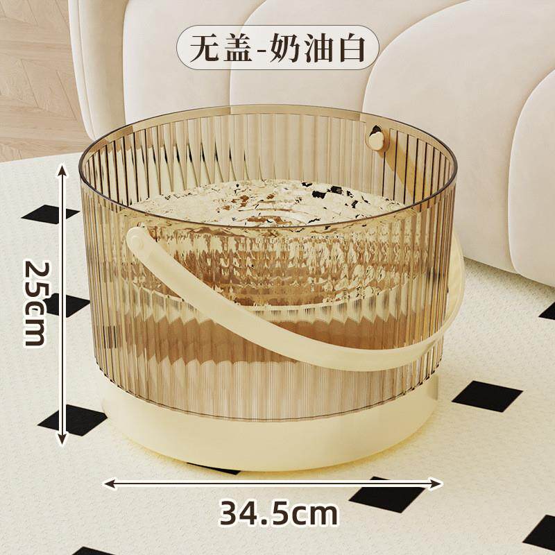 泡脚桶洗脚盆家用宿舍保温透明塑料按摩加厚桶足浴神器恒温桶