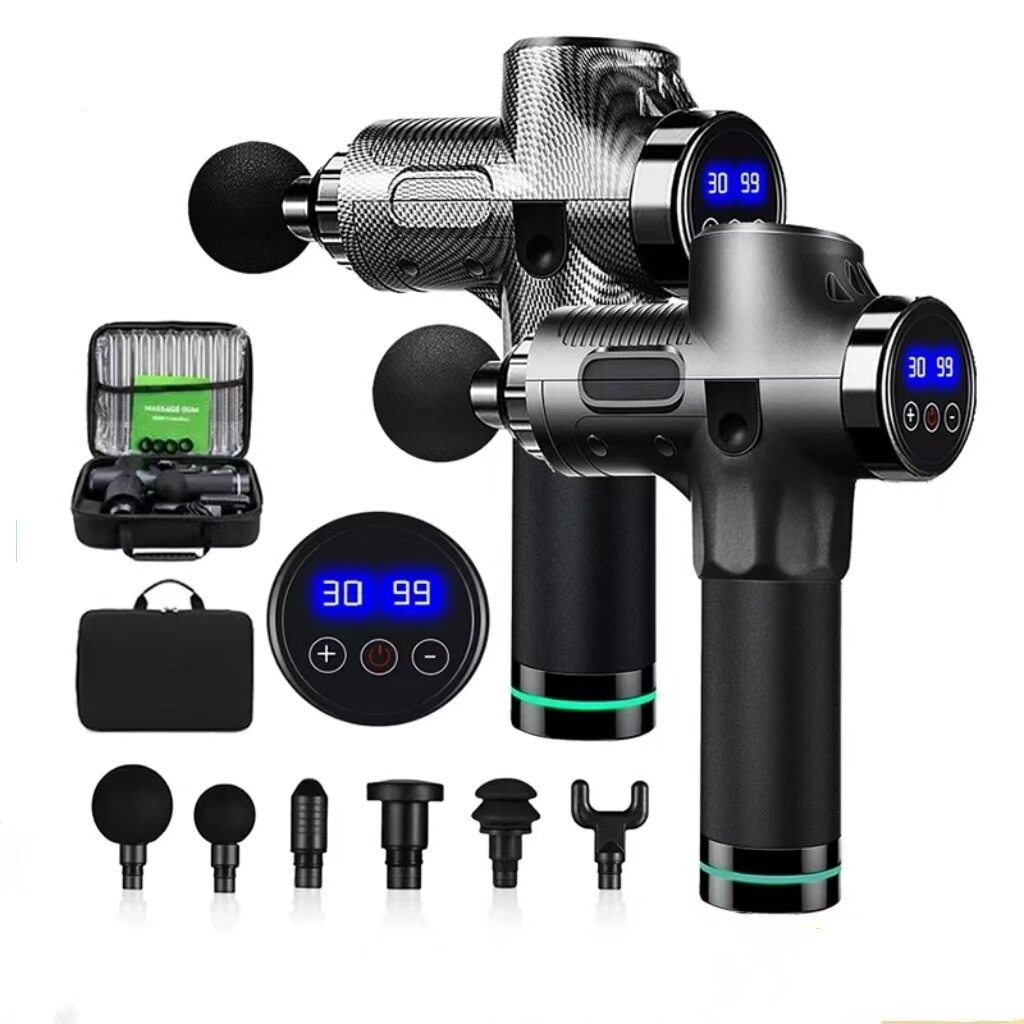 美国筋膜枪肌肉放松按摩器静音深层高频振动专业级智能无刷电动机